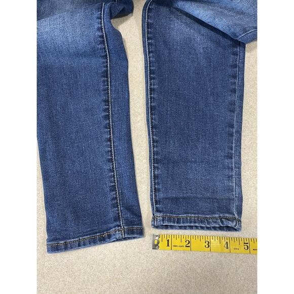 !iT Helena Women's High Rise Skinny Ankle Jeans, Size 8 Blue Wash Distressed - Picture 14 of 14